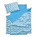 Linkyloop Baby Doll Accessories Dollhouse Bedding Set Doll Blanket Pillow Mattress Playset for 18 DollsGifts for Boys Girls Ages 3 4 5 Year Old Blue Sky - Image 2