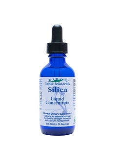 Eidon Liquid Silica Mineral Concentrate - Silica Supplement for Hair & Collagen Production, Vegan, Gluten-Free, Natural, Bioavailable, Ionic, No Preservatives - Silica Drops, 2 Oz Bottle