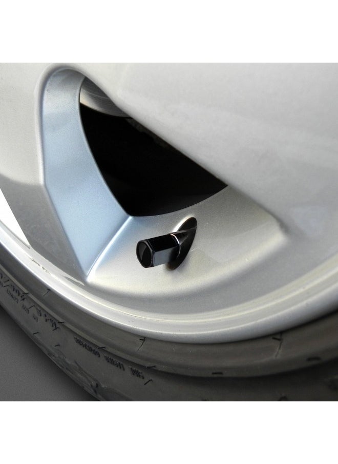 Chevrolet - Camaro Ss Logo Black Tire Stem Valve Caps - Image 1
