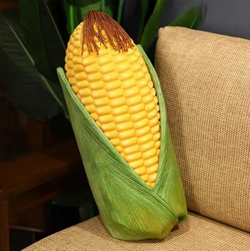 GracesDawn Simulation Corn cob Plush Pillow 3D Simulation Green Corn Green Plant Corn Plush Toy Ideal Gift for Children 178 H - Image 5