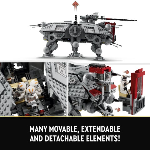 ليغو مجموعة بناء المترجل ايه تي-تي إي™ رقم 75337 من ™LEGO® Star Wars؛ هدية مرحة للأطفال الذين تبلغ أعمارهم 9 سنوات أو أكثر (1082 قطعة) - Image 3