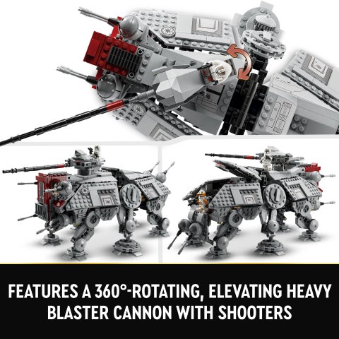 ليغو مجموعة بناء المترجل ايه تي-تي إي™ رقم 75337 من ™LEGO® Star Wars؛ هدية مرحة للأطفال الذين تبلغ أعمارهم 9 سنوات أو أكثر (1082 قطعة) - Image 4