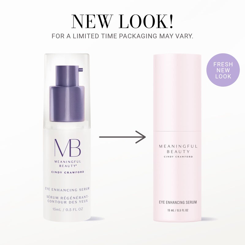 Meaningful Beauty Eye Enhancing Serum Anti-Wrinkle Hydrating Formula, 0.5 Fl Oz - Image 2