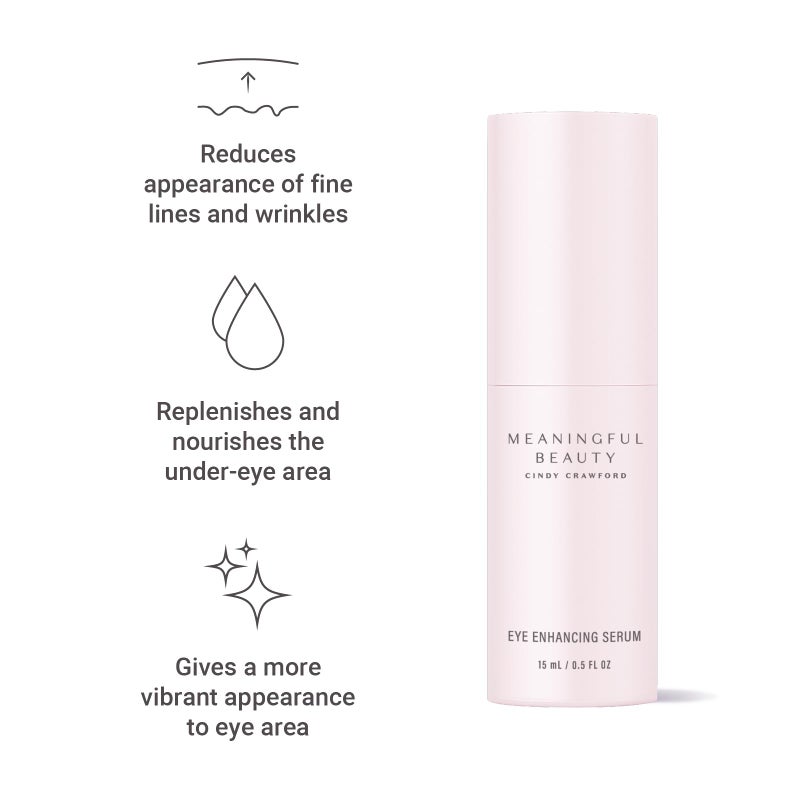 Meaningful Beauty Eye Enhancing Serum Anti-Wrinkle Hydrating Formula, 0.5 Fl Oz - Image 4