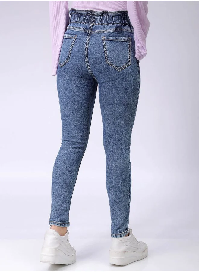 Freehand Women Slim Blue Jeans