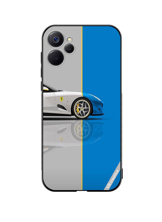 VR CREATIVE Protective Case Cover For Realme 9i 5G Car Design Multicolour - Image 1