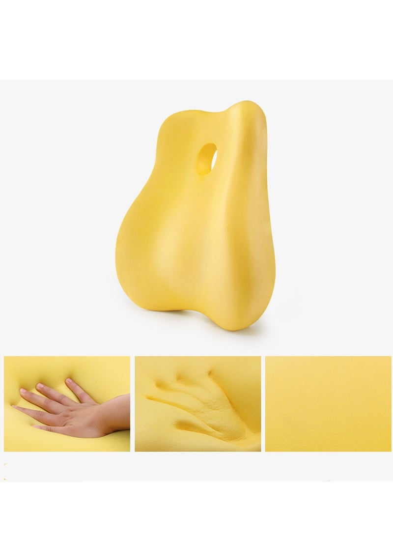 Cushion Office Lumbar Cushion Sedentary Waist Support Pregnancy Waist Pillow Lumbar Cushion Seat Memory Foam Cushion  - Image 4