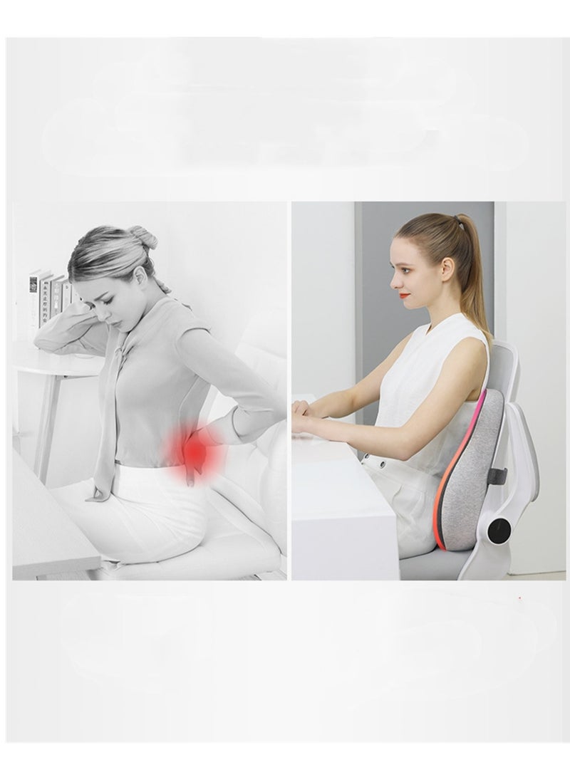 Cushion Office Lumbar Cushion Sedentary Waist Support Pregnancy Waist Pillow Lumbar Cushion Seat Memory Foam Cushion  - Image 3
