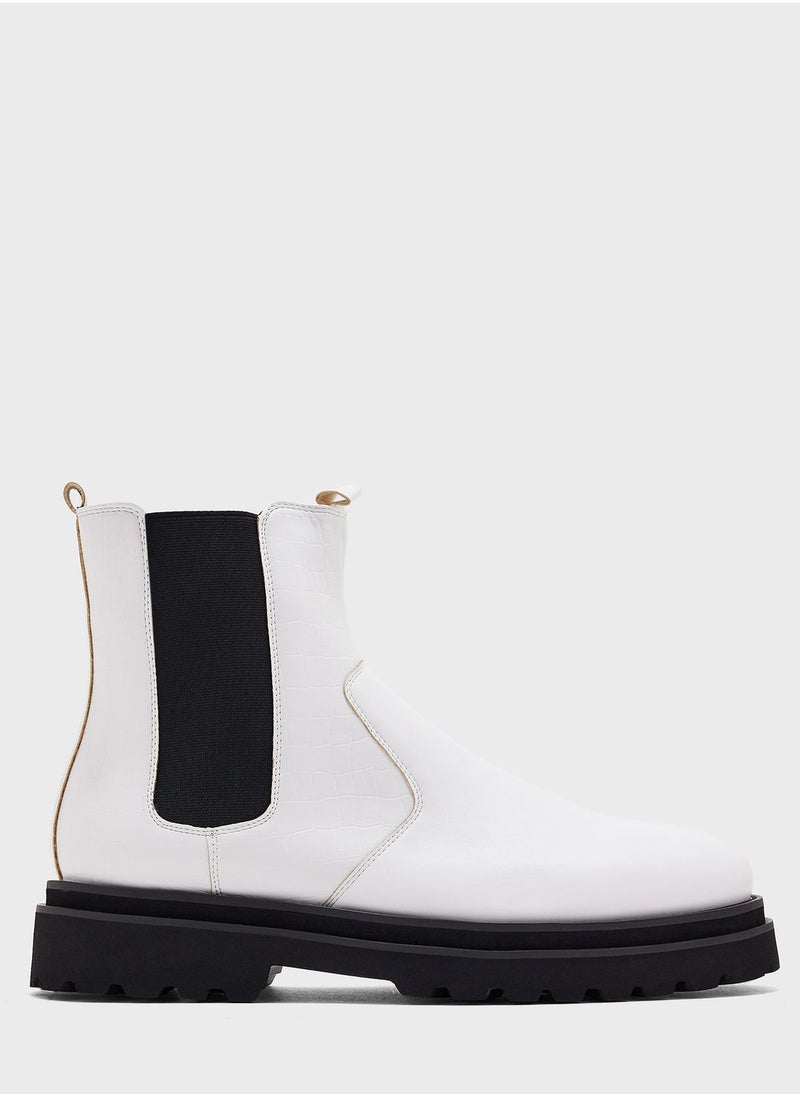 Robert Wood - Chunky Pull On Boots - Image 1