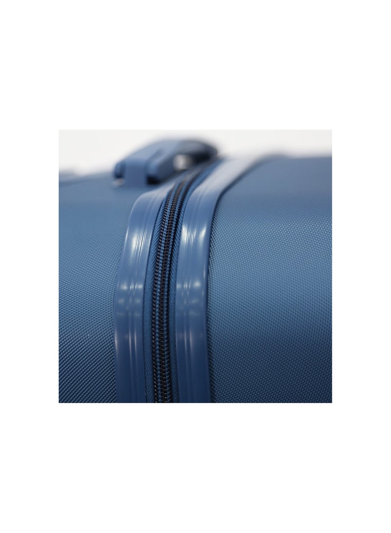 GIORDANO طقم حقائب أمتعة بعجلات 3 قطع، أزرق (S-20"،M-24"،L-28") - Image 4