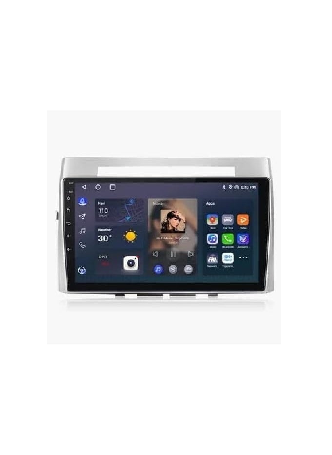 SHEZA STAR Android Car Stereo for Toyota Corolla 2004-2009 8GB RAM 128GB ROM Support SIM Card, Carplay, Mirror Link Wi-Fi BT, Radio GPS Navigation, 10 Inch IPS Touch Screen with AHD Camera Included  - Image 1
