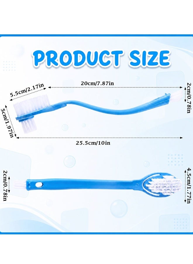 2PCS 10 Inch Double Sided Shoe Cleaning Brushes, Large Boot Scrubber Cleaner Tool Kit - Image 2