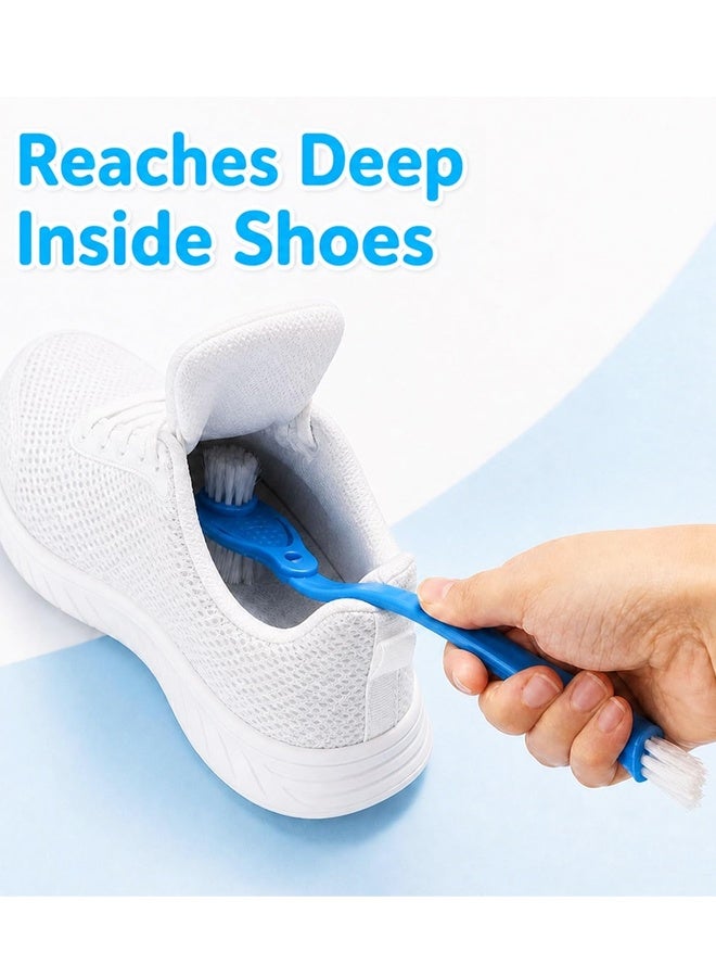 2PCS 10 Inch Double Sided Shoe Cleaning Brushes, Large Boot Scrubber Cleaner Tool Kit - Image 3