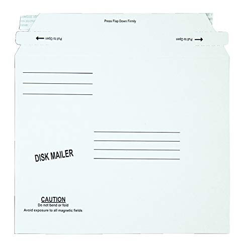 Quality Park, Recycled Economy Disk Mailer, Redi-Strip, White, 7.5x6.0625, 100 per box (64117) - Image 4
