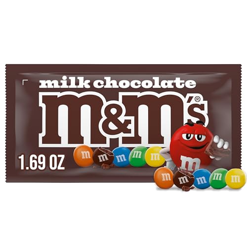 M&M'S حلوى شوكولاتة الحليب MMS كاملة الحجم 169 أوقية كيس عبوة من 36 - Image 5