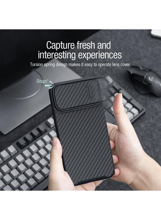Nillkin Case For iPhone 14 Pro Synthetic Fiber Camshield Phone Case - Image 3