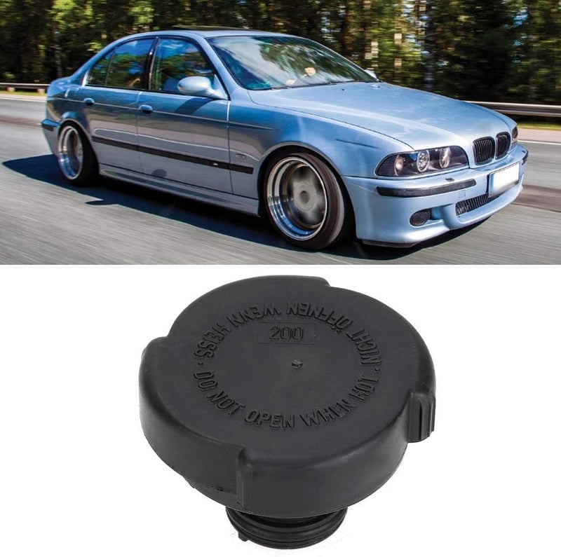 Coolant Tank Cap Cover, Water Tank Cap, For E83 Radiator Cap Black Radiator Valve Caps Radiator Coolant Expansion, For E30 E36 E46 E39 E53 E85 17111712669 - Image 3