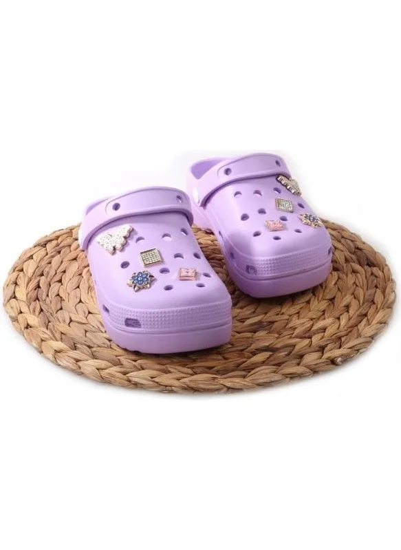 Papuçcity Apella E-800 Ortho Pedic High Sole Hospital Beach Women's Stone Eva Slippers
