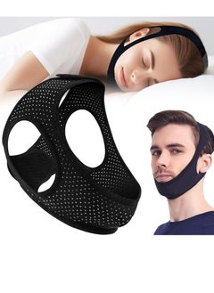 Generic Anti Snoring Devices - Snoring Relief Chin Strap - Good Sleep Anti Snoring Devices - Effective Snoring Reduction for Men and Women Sleep Better  - Image 1