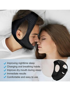Generic Anti Snoring Devices - Snoring Relief Chin Strap - Good Sleep Anti Snoring Devices - Effective Snoring Reduction for Men and Women Sleep Better  - Image 3
