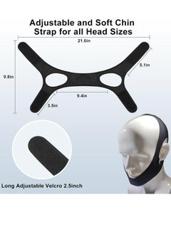 Generic Anti Snoring Devices - Snoring Relief Chin Strap - Good Sleep Anti Snoring Devices - Effective Snoring Reduction for Men and Women Sleep Better  - Image 5