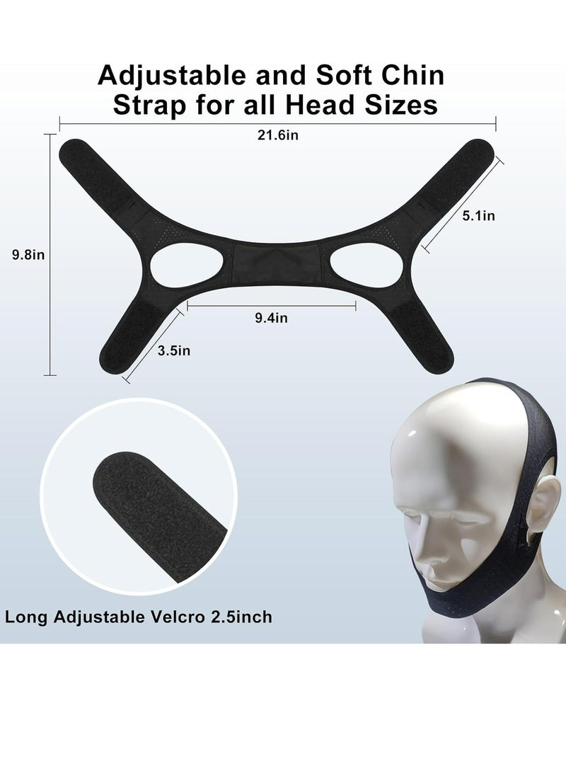 Generic - Anti Snoring Devices - Snoring Relief Chin Strap - Good Sleep Anti Snoring Devices - Effective Snoring Reduction for Men and Women Sleep Better - Image 1