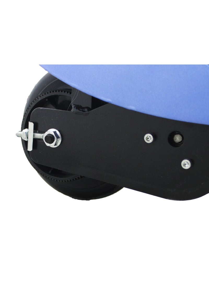 Leaders Leaders Kids Electric Scooter with Red LED Light A24V4.5AH Battery 120W Motor 20km Range 4 5 Hours Charging 10kg Weight Max Load 45kg Lead Acid Battery Blue Color - Image 3