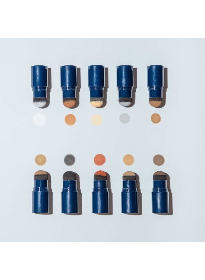 Microbiome Labs TRUHAIR Color & Conceal Waterproof Root Touch Up Hair Color Concealer - Hair Cover up for Gray Coverage and Hairline Filling - 11 Hair Colors Available (Light Brown)  - Image 5