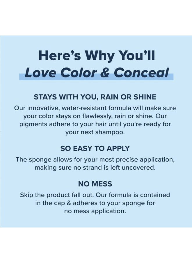 Microbiome Labs TRUHAIR Color & Conceal Waterproof Root Touch Up Hair Color Concealer - Hair Cover up for Gray Coverage and Hairline Filling - 11 Hair Colors Available (Light Brown)  - Image 4