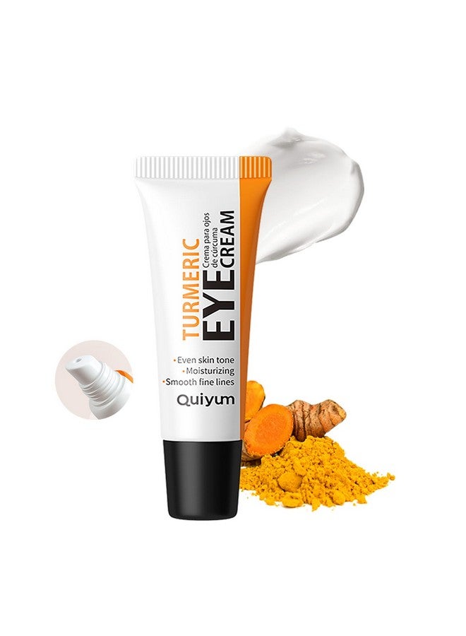 Easilydays Turmeric Under Eye Cream For Dull Eye Skin Fine Lines Eye Bags Dark Circles Eye Firming Even Skin Tone Hydrating Moisturizes Smooths Fine Lines Under Eye Serum Turmeric Booster Eye Treatment Eye Cream - Image 1