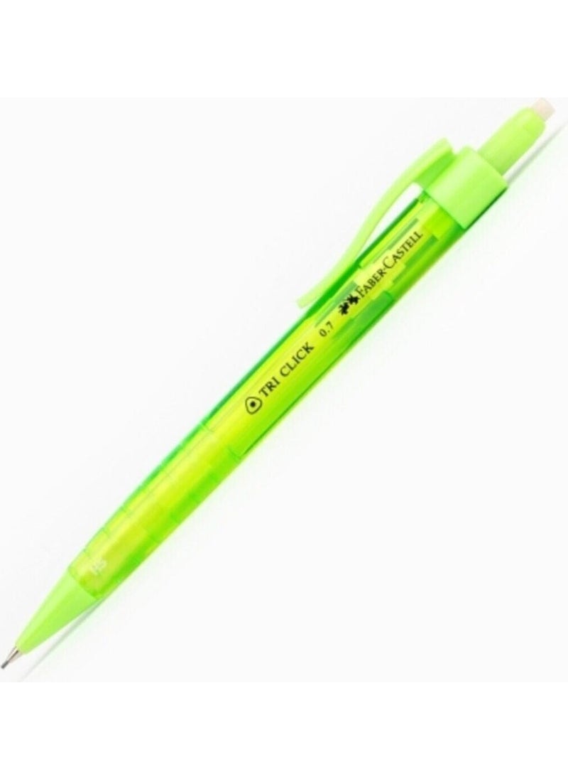 FABER-CASTELL - Tri Click Versatile Pen 0.7 mm Green - Image 1