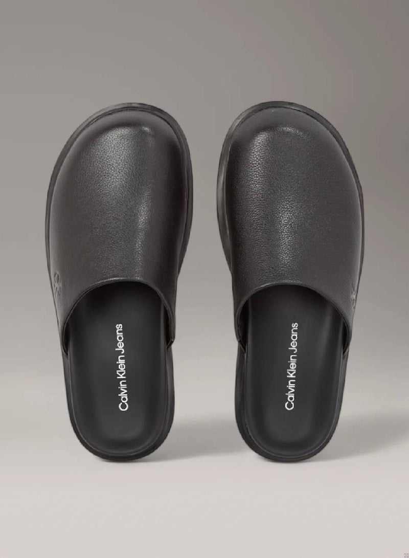 كالفن كلاين جينز شبشب كلوج من الجلد - Image 3