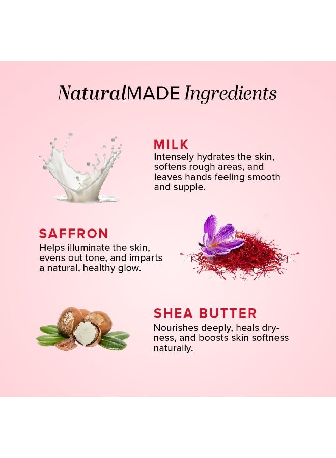 كادي نيتشورال كريم خادي الطبيعي لليدين بالأعشاب والحليب والزعفران مع زبدة الشيا 50 جرام - Image 4