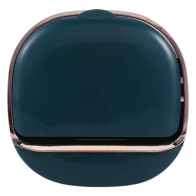 Green Plastic Wall Mounted Soap Dish Holder No Drilling Installation Bathroom Organizer - Image 2
