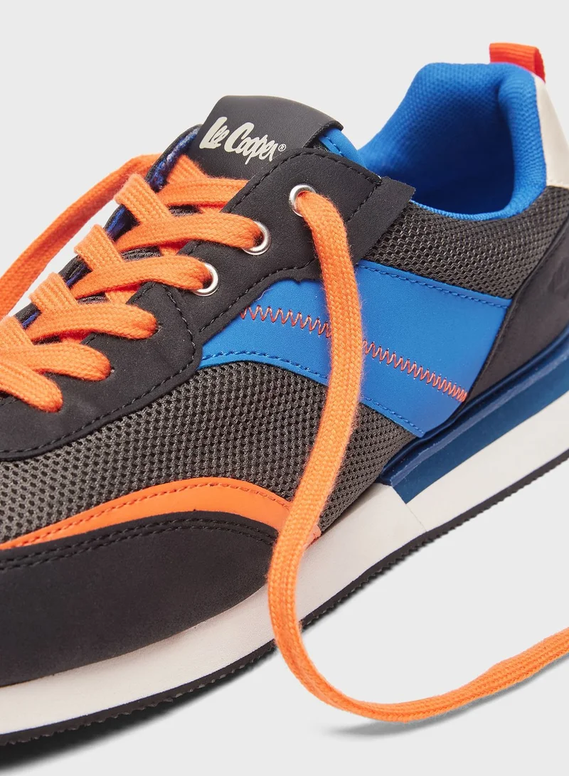 Lee Cooper Lace Up Low Top Sneakers