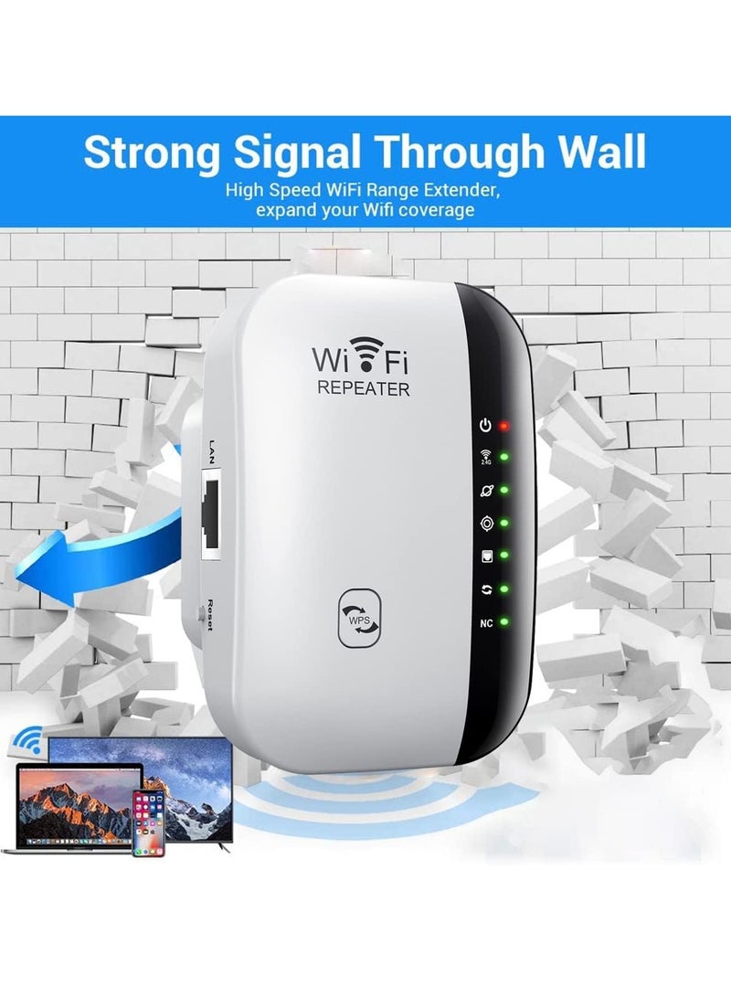 300Mbps Dual-Band WiFi Repeater/Router, Powerline Internet Range Extender for Home, Non-Waterproof, 85V-265V, EU Plug, No Battery Required  - Image 2
