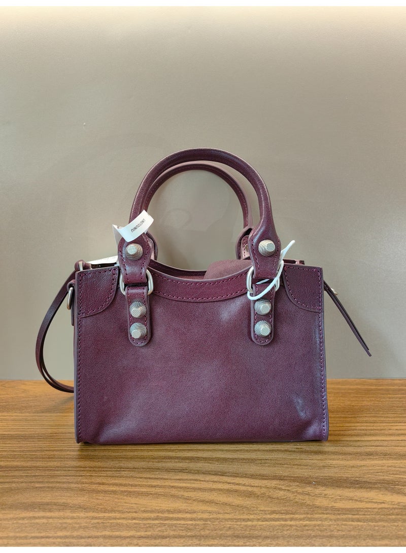 Lumo Handmade-Leather Handbag – Versatile Hand-Stitched Crossbody & Top-Handle Bag for Her - Image 4