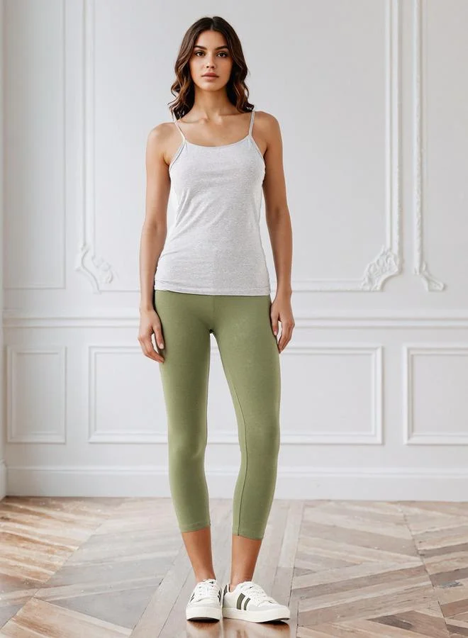 Splash FAV Skinny Fit Cropped High-Rise Leggings