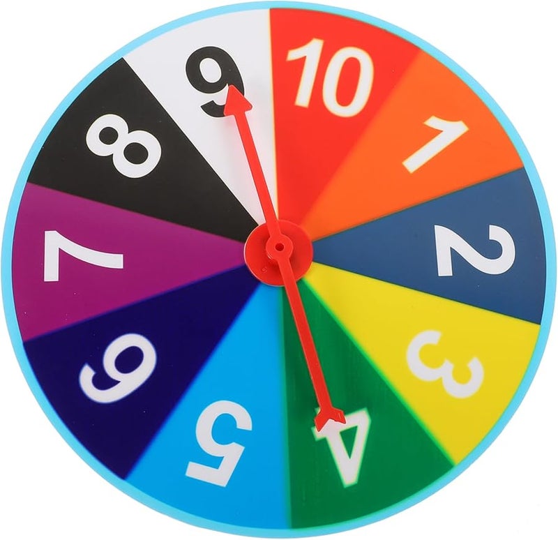 Lottery Wheel Spinner DIY Game For Classroom Party Raffle Prize Fortune - Image 1