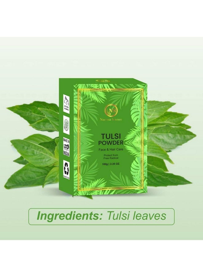 Nuerma Science Tulsi Powder Natural Organic for Lightening Glowing Healthy Skin & Reduce Acne, Pimple, Wrinkles-100 GM - Image 4