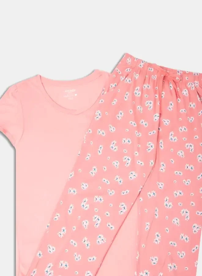 JOCKEY Jockey RX85 Women's Micro Modal Cotton Short Sleeve T-Shirt & Pyjama Sleep Set