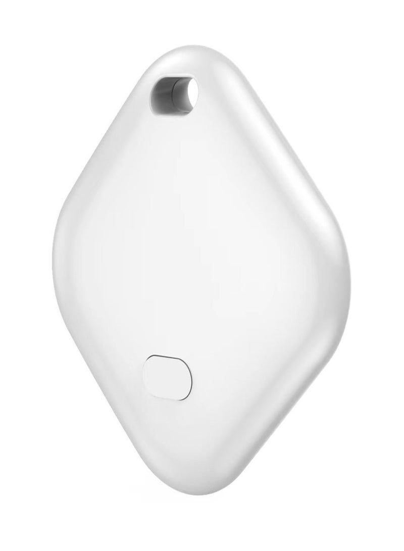 Find My world tag, Bluetooth Tracker, Keys Finder and Item Tracker Tags MFI Certification for Car Keys and Phones Bags and More Remote Control Finder Full Global Coverage Phone Finder iOS Compatible White - Image 1