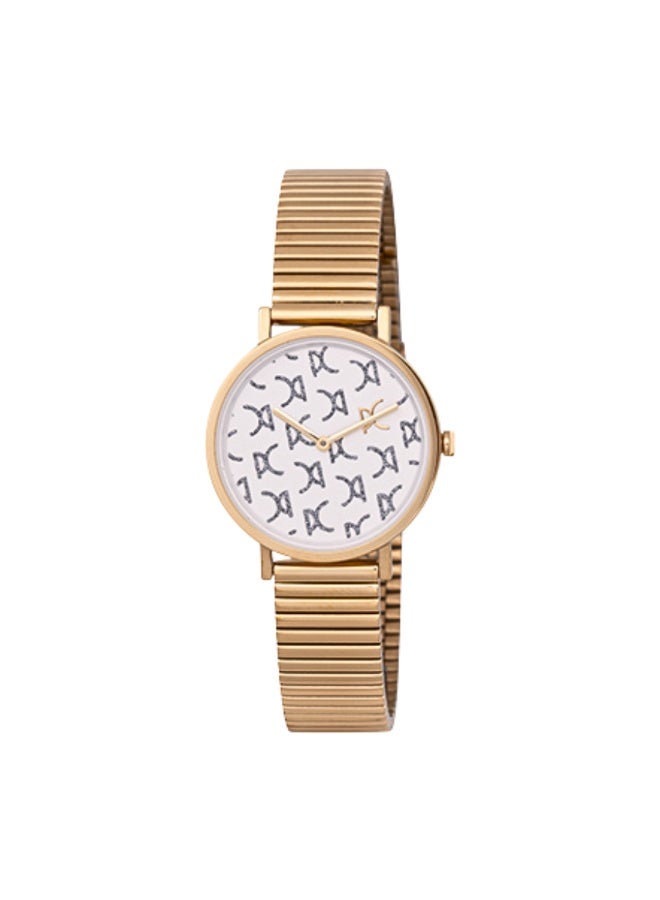 PIERRE CARDIN Women's Watch with Gold Metal Case and Gold Metal Band - Image 1