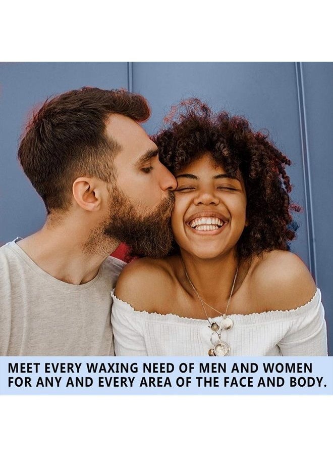 BLITZWAX - Waxing Kit for Women Men Digital Wax Warmer Hard Wax Kit with 50 Wax Accessories 14oz Wax Beans for Full Body Brazilian Bikini Armpit Hair Removal - Image 1