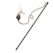 Our Pets OurPets PlayNSqueak Teathered Feathered Play Wand Cat Toy for All Breed Sizes - Image 3