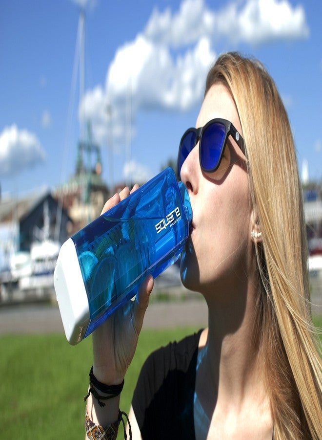 Clean Bottle THE CLEAN HYDRATION CO. 25oz Water Bottle | Durable Tritan Quality, Leak Proof, Removable Bottom, BPA Free, Dishwasher Safe | Reusable Sports & Travel Water Bottle | Blue - Image 5