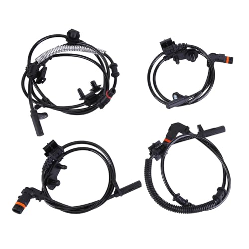 Hiolpen ABS Wheel Speed Sensor Fit for 05-10 for Chrysler 300 08-10 for Dodge Challenger 06-10 for Dodge Charger 05-08 for Dodge Magnum Rear Left Rear Right Front Left Front Right 4pcs ABS Sensors - Image 2