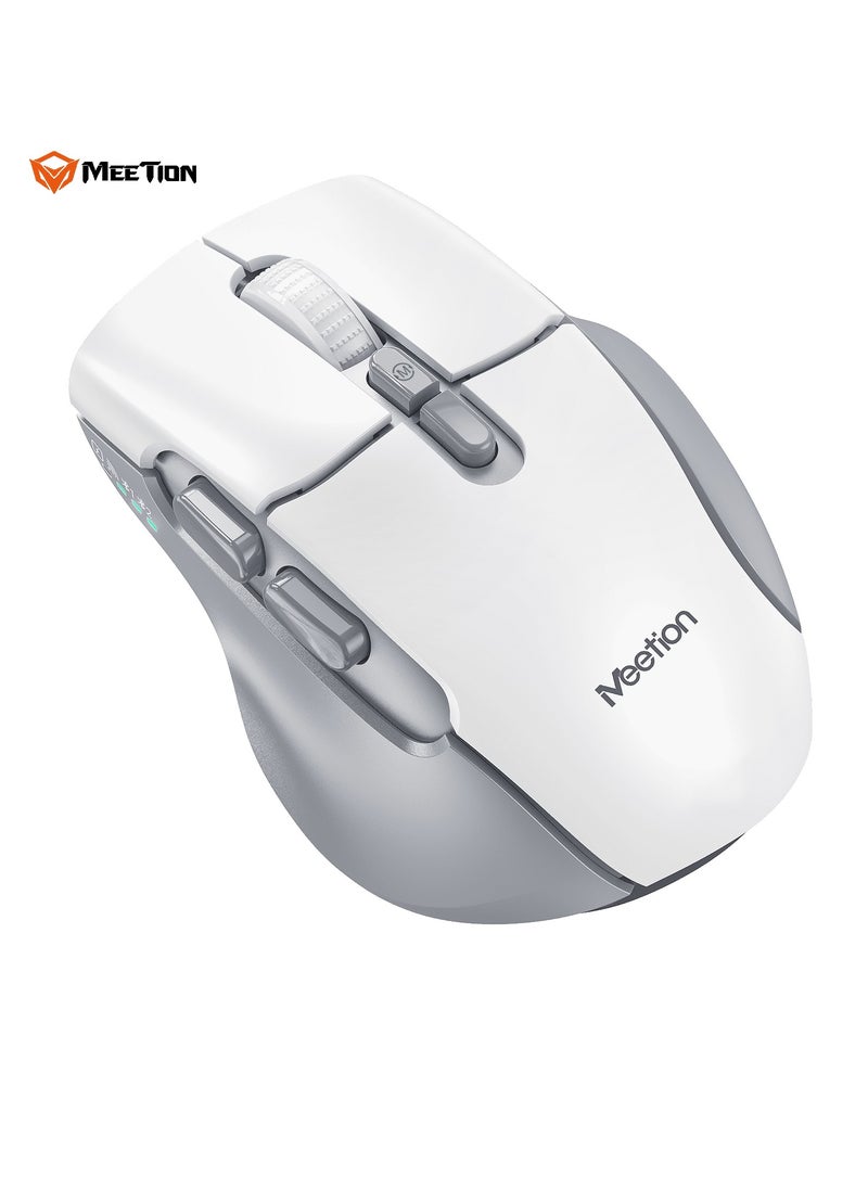 Meetion MEETION Wireless Dual-Mode Ergonomic Mouse BTM001 Ergonomic Design 2.4g Bluetooth Dual Mode Multiple Colors Available  - Image 5