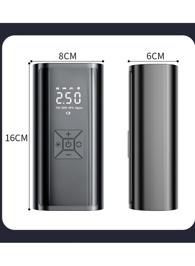 LED Light Car Portable Intelligent Wireless Digital Tire Inflation Pump - Image 2