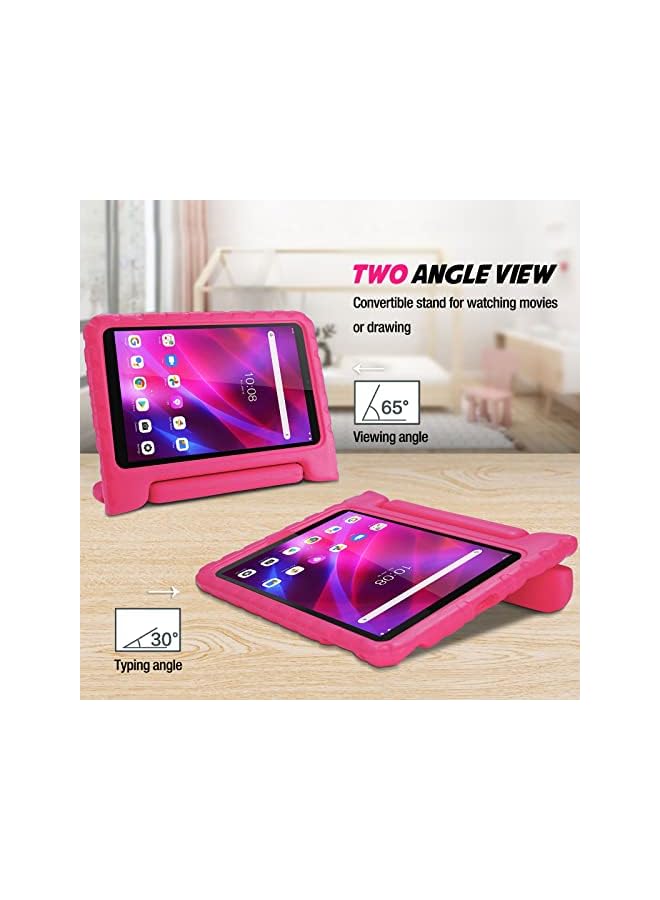 Procases Kids Case for Lenovo Tab M8(3rd) / Tab M8 HD LTE 2021 / Tab M8 HD/Smart Tab M8 / Tab M8 FHD 2019, Lightweight Shockproof Kids Friendly Case for Lenovo M8 8.0 Inch Tablet -Magenta - Image 2